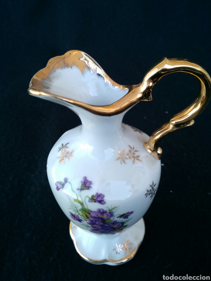 Antig&uuml;edades: Jarrita de porcelana Limoges - Foto 2