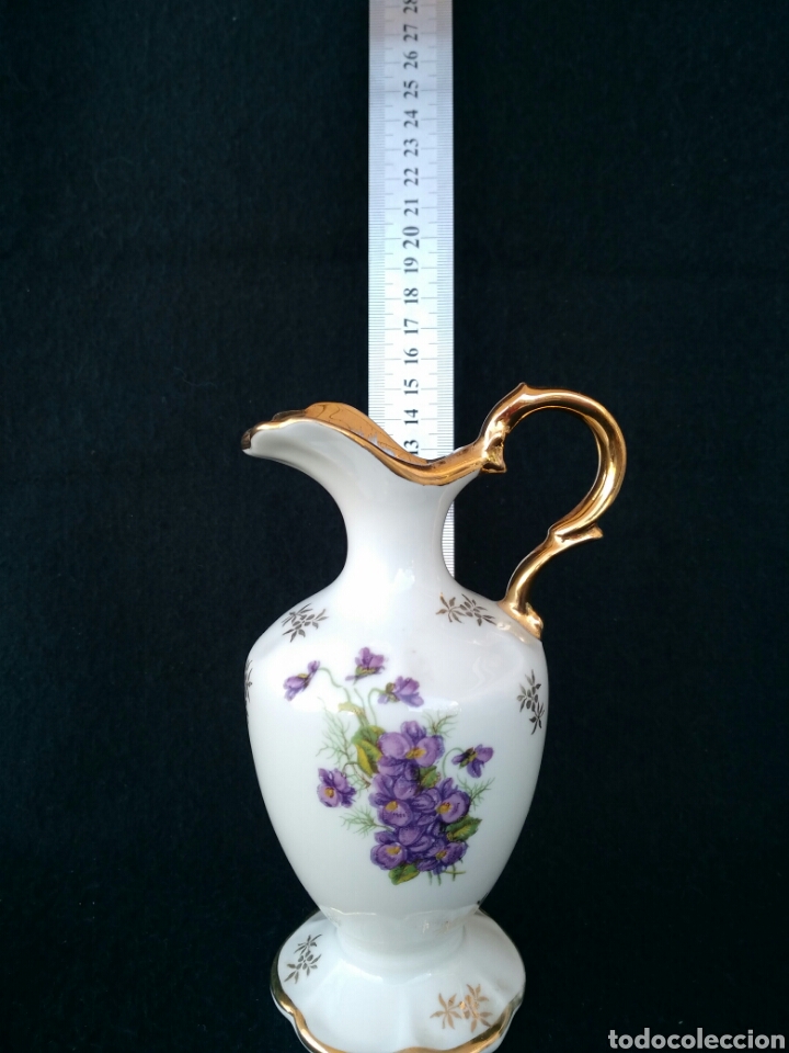 Antig&uuml;edades: Jarrita de porcelana Limoges - Foto 6