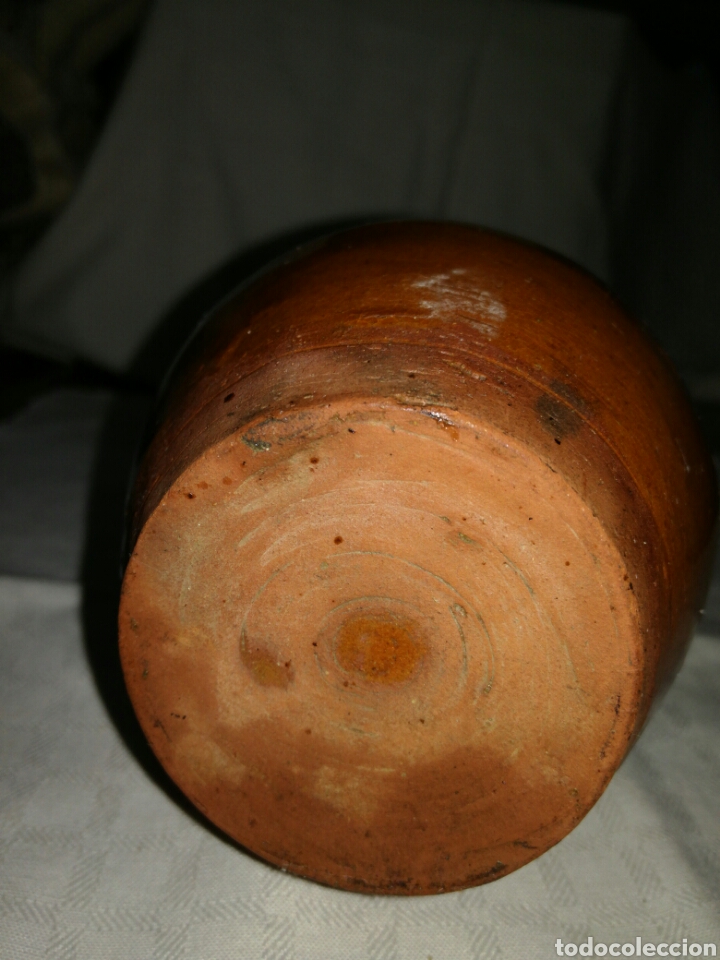 Antig&uuml;edades: Peque&ntilde;a jarra de barro - Foto 4
