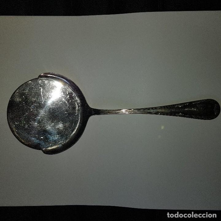 Antig&uuml;edades: CUCHARON postres ALPACA RIBERA - Foto 1