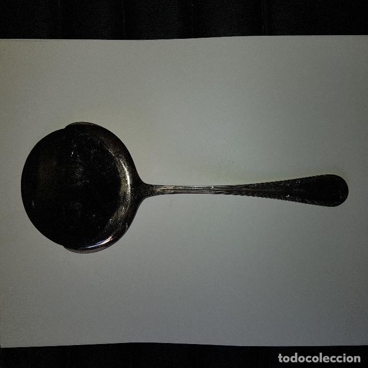 Antig&uuml;edades: CUCHARON postres ALPACA RIBERA - Foto 2
