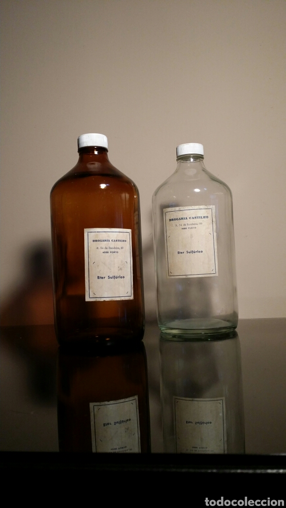 Antig&uuml;edades: Botellas de farmacia - Foto 1