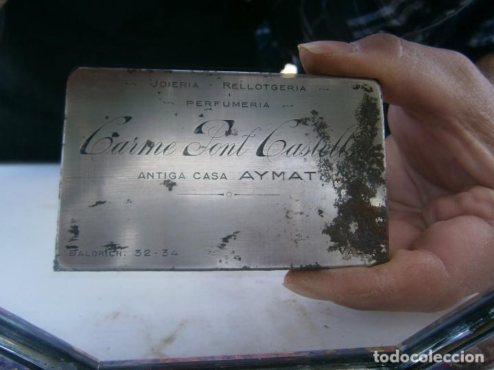 Antig&uuml;edades: precioso molde de imprenta a&ntilde;os 20 30 ,,,,perfumeria  baldrich,,,, unica ,,,tc