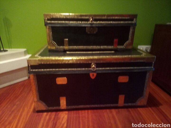 Antig&uuml;edades: Baul de ALCANFOR. Barco capit&aacute;n 1842 - Foto 3