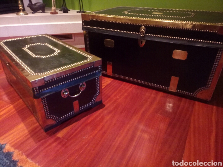 Antig&uuml;edades: Baul de ALCANFOR. Barco capit&aacute;n 1842 - Foto 6