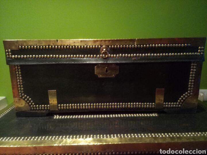 Antig&uuml;edades: Baul de ALCANFOR. Barco capit&aacute;n 1842 - Foto 2