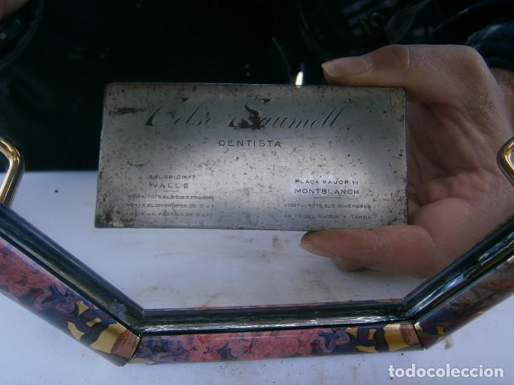 Antig&uuml;edades: precioso molde de imprenta a&ntilde;os 20 30 dentista ,,,,,baldrich,17 valls