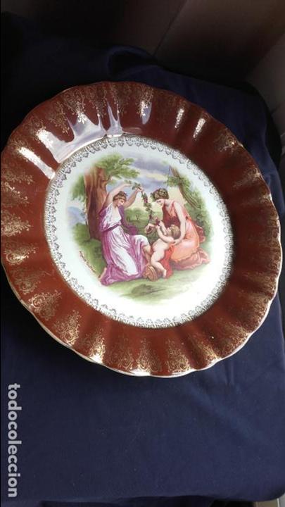 Antig&uuml;edades: plato Ang&eacute;lica Kouffman - Foto 1