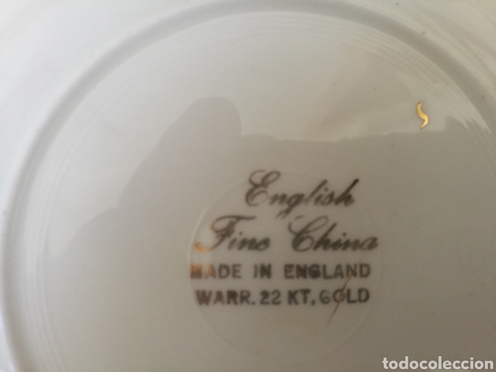 Antigüedades: English fine china warr. 22 kt. Gold - Foto 3 - 115586264