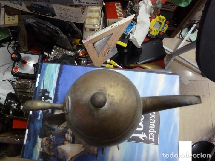 Antig&uuml;edades: CAFETERA TETERA DORADA - Foto 9