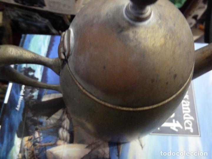 Antig&uuml;edades: CAFETERA TETERA DORADA - Foto 10
