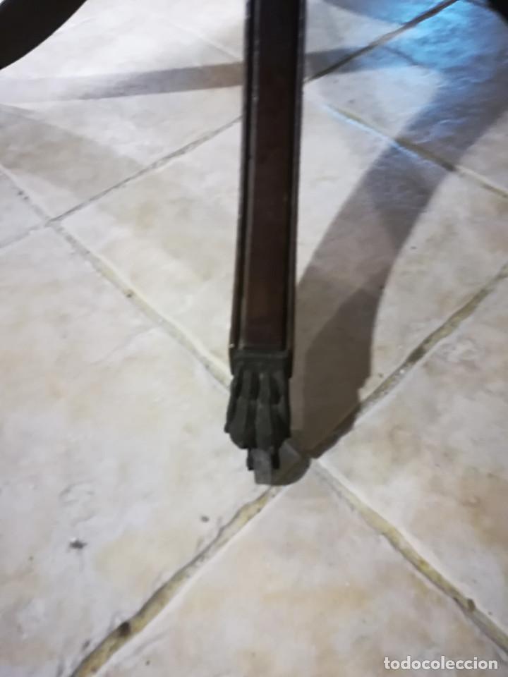 Antig&uuml;edades: MESA INGLESA EXTENSIBLE, FILETEADA LIMONCILLO - Foto 5