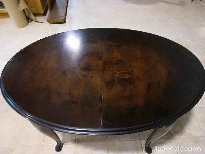 Antig&uuml;edades: MESA OVALADA ESTILO ADAMS, CAOBA - Foto 1