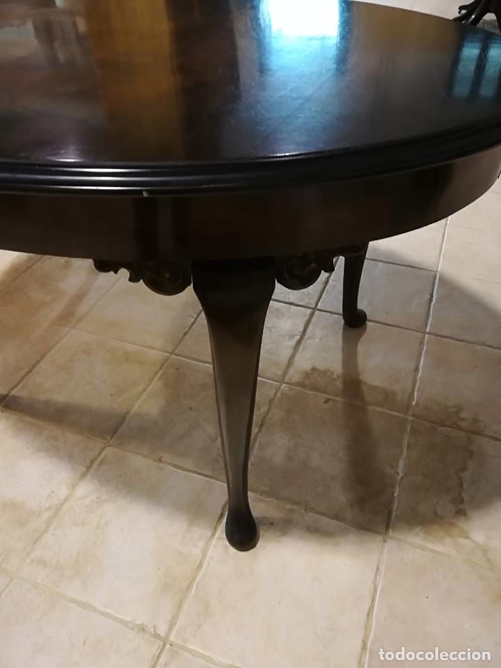 Antig&uuml;edades: MESA OVALADA ESTILO ADAMS, CAOBA - Foto 4