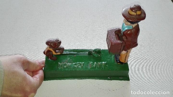 Antig&uuml;edades: ANTIGUA HUCHA MONKEY BANK - Foto 2