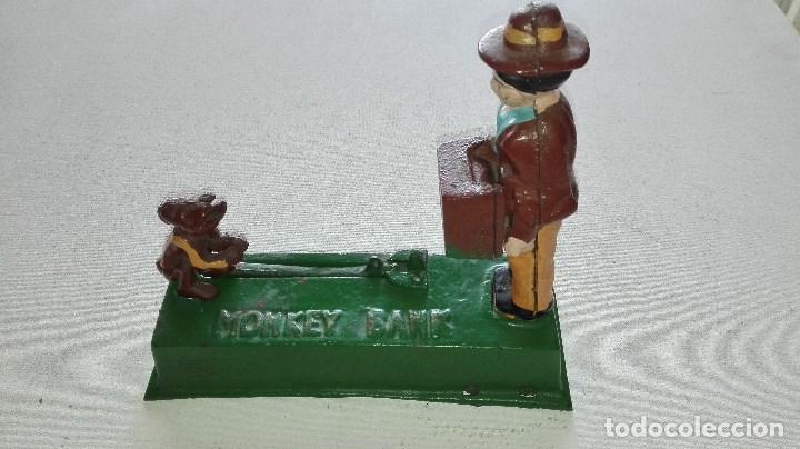 Antig&uuml;edades: ANTIGUA HUCHA MONKEY BANK - Foto 5