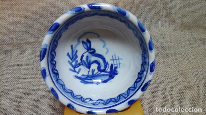 Antigüedades: Cuenco de cerámica sevillana .1960-1970 - Foto 2 - 115741367