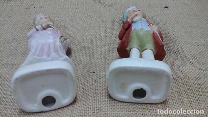 Antig&uuml;edades: Pareja de biscuit a&ntilde;os 50 - Foto 2