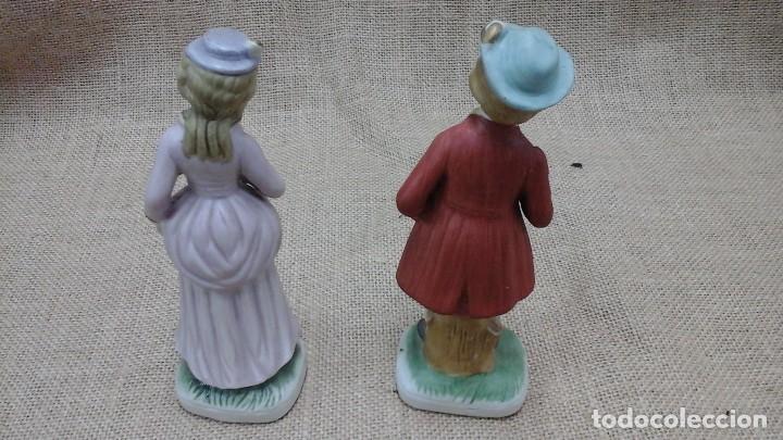 Antig&uuml;edades: Pareja de biscuit a&ntilde;os 50 - Foto 3