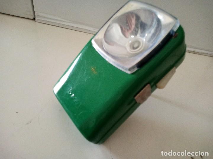 Antig&uuml;edades: LINTERNA DE PETACA MARCA TXIMIST - Foto 1