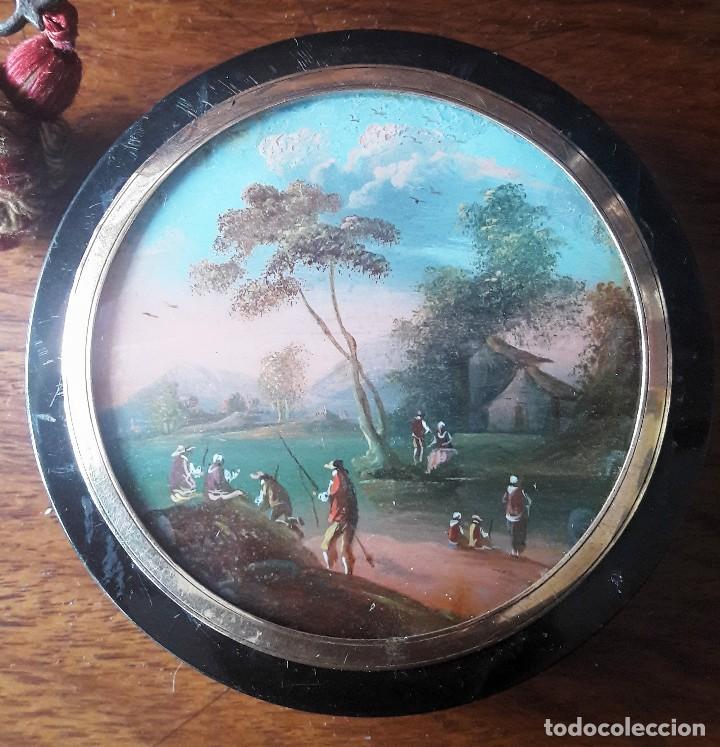 Antig&uuml;edades: Caja de rap&eacute; del siglo XIX - Foto 2