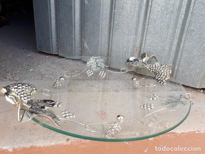 Antig&uuml;edades: precioso centro de mesa de cristal - Foto 1