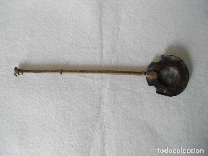 Antig&uuml;edades: ANTIGUA BADILA DE BRONCE - Foto 1