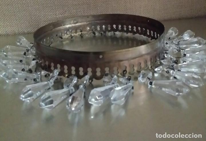 Antig&uuml;edades: TULIPAS DE CRISTAL ESMERILADAS - Foto 5