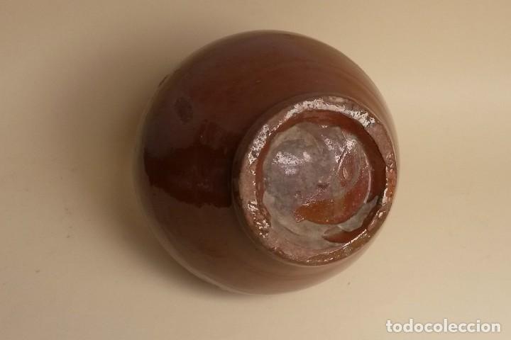 Antig&uuml;edades: C111.- CANTARO DE ACEITE VIDRIADO - Foto 5