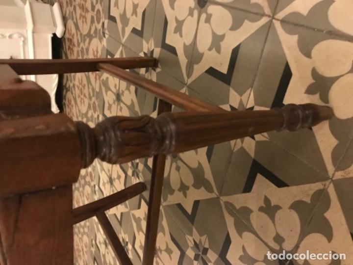 Antig&uuml;edades: Butaca antigua de caoba. - Foto 5