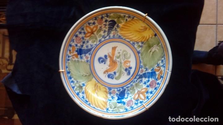 Antig&uuml;edades: Plato de ceramica de Manises - Foto 1