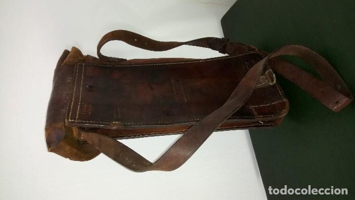 Antig&uuml;edades: Antiguo ESTUCHE de CUERO. - Foto 4