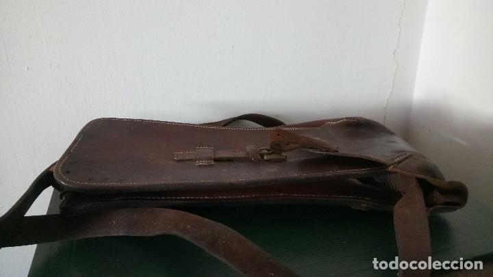 Antig&uuml;edades: Antiguo ESTUCHE de CUERO. - Foto 5