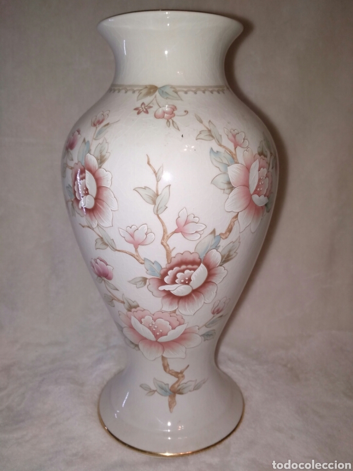 Antig&uuml;edades: Bonito jarron porcelana st.Michael Claremont Envio gratis