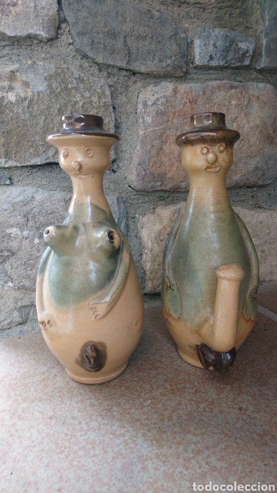 Antig&uuml;edades: Figuras ceramica cetrilleras. - Foto 1