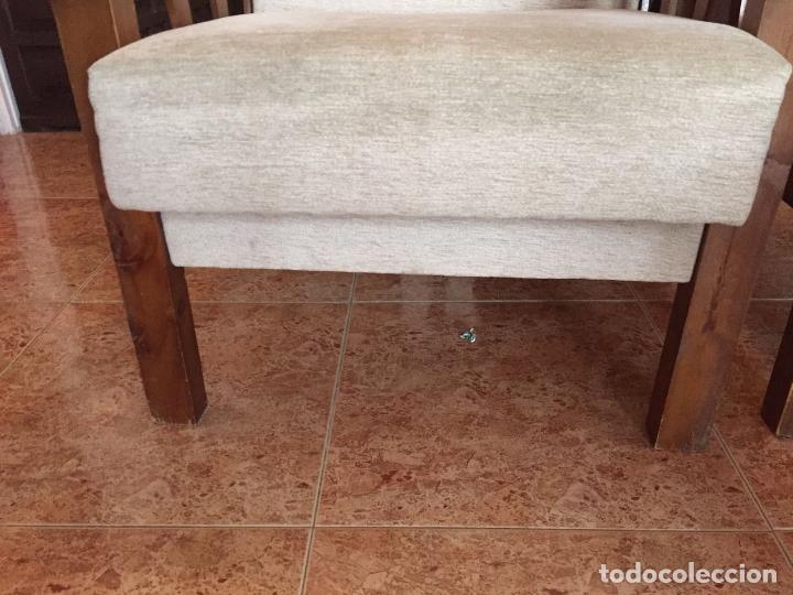 Antig&uuml;edades: SILLONES DE MADERA MACIZA - Foto 3