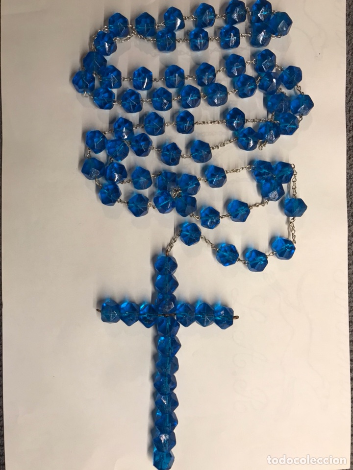 Cooperación Poner a prueba o probar eso es todo rosario italiano, cristal azul. murano?? (h.196 - Comprar Rosarios Antiguos  en todocoleccion - 116736682
