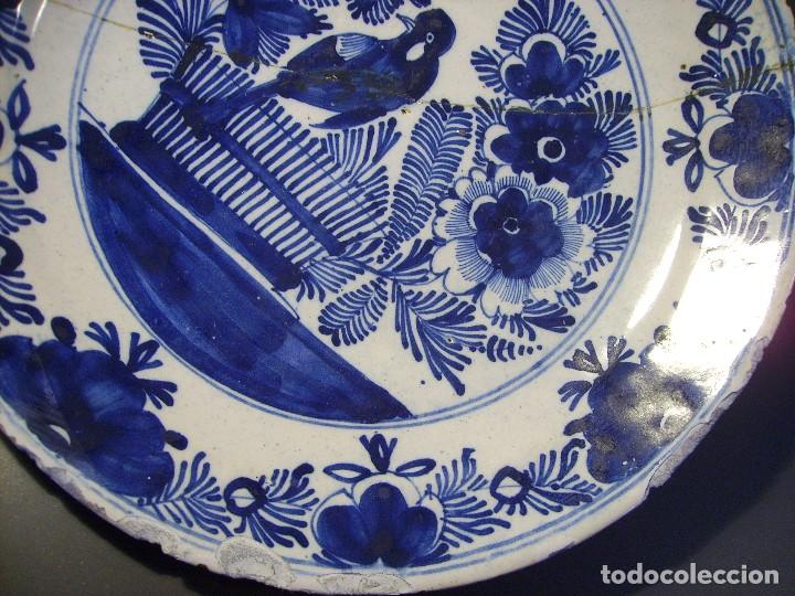 Antig&uuml;edades: PLATO  PORCELANA  XIX - Foto 5