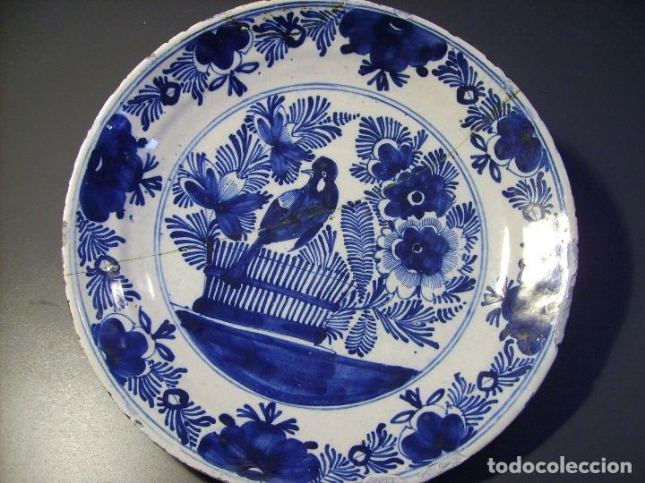Antig&uuml;edades: PLATO  PORCELANA  XIX - Foto 7