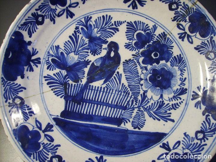 Antig&uuml;edades: PLATO  PORCELANA  XIX - Foto 8