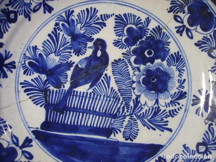 Antig&uuml;edades: PLATO  PORCELANA  XIX - Foto 9