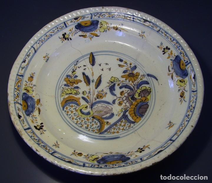 Antig&uuml;edades: ROTUNDO Y GRAN PLATO DE TRIANA XVIII - Foto 3