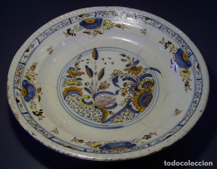 Antig&uuml;edades: ROTUNDO Y GRAN PLATO DE TRIANA XVIII - Foto 4
