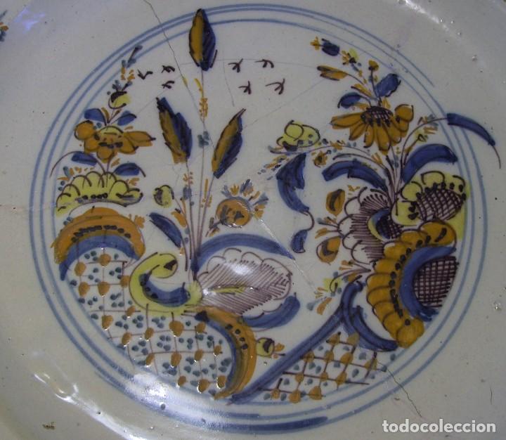 Antig&uuml;edades: ROTUNDO Y GRAN PLATO DE TRIANA XVIII - Foto 11
