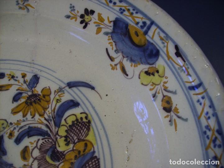Antig&uuml;edades: ROTUNDO Y GRAN PLATO DE TRIANA XVIII - Foto 12