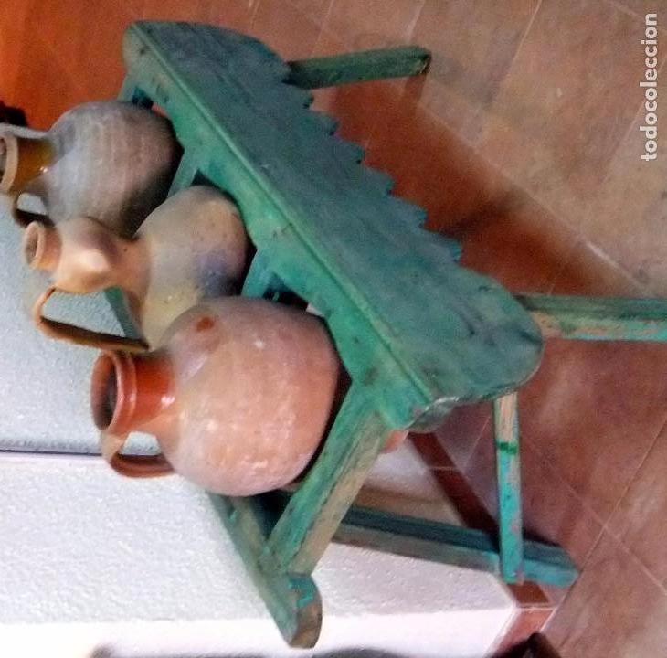 Antig&uuml;edades: Cantarera antigua artesanal - Foto 2
