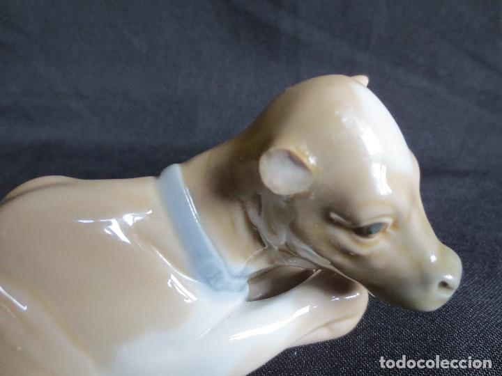 Antig&uuml;edades: VACA DE PORCELANA DE LLADRO - Foto 6