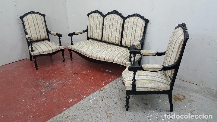 Antig&uuml;edades: TRESILLO ALFONSINO - Foto 2