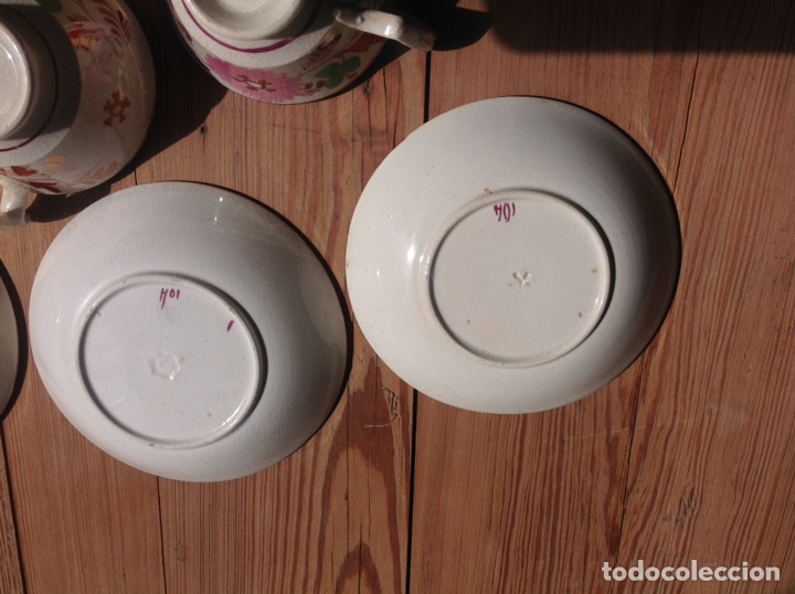 Antig&uuml;edades: Juego de caf&eacute; antiguo - Foto 5