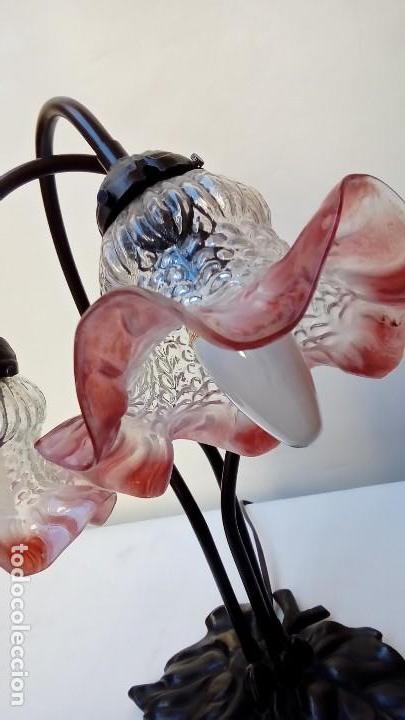 Antig&uuml;edades: lampara de mesa-LILLY LAMP- - Foto 4